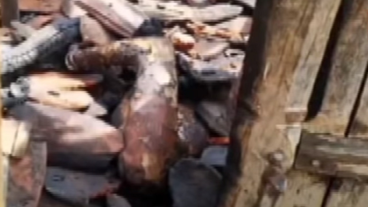 Rewa News : घर में आग लगने से जिंदा जल गई वृद्ध महिला